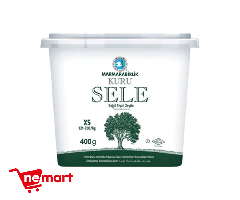 Marmarabirlik Kuru Sele (Xs) Black Olive 400g